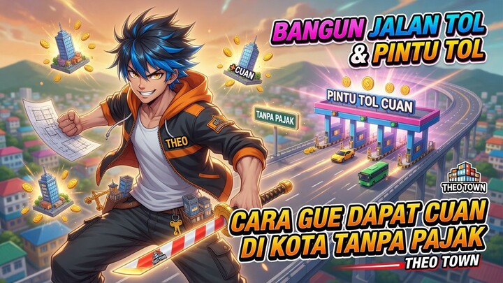 Bangun Jalan Tol dan Pintu Tol, Cara Gue Dapat Cuan di Kota Tanpa Pajak Theotown