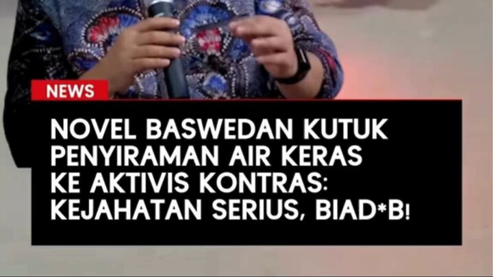 "Eks penyidik KPK Novel Baswedan menilai penyiraman air keras terhadap Wakil Koordinator KontraS And