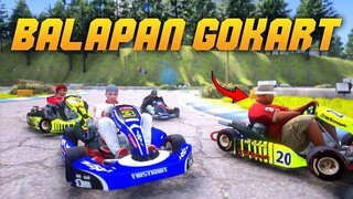 Balapan Gokart Ekstrim Banget !! GTA 5 Indonesia