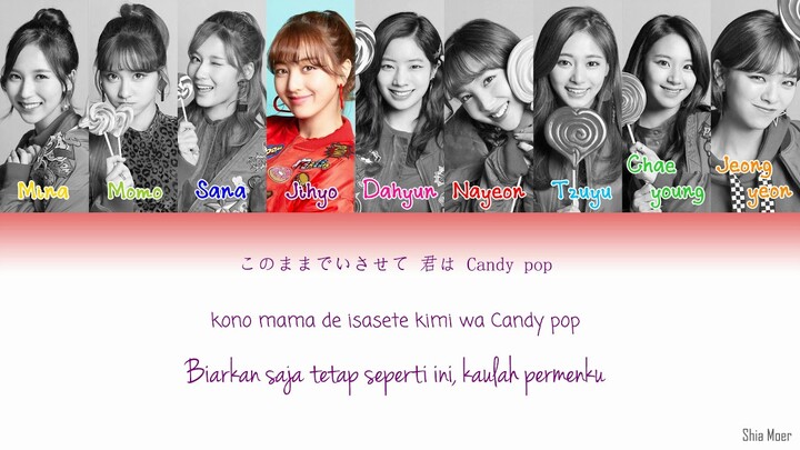 TWICE - Candy Pop [Kan/Rom/Ind] Color Coded Lyrics | Lirik Terjemahan Indonesia