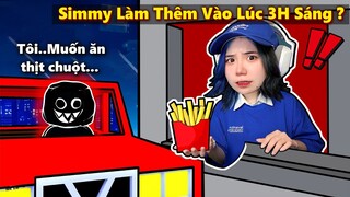 Lỡ Sài Hết Tiền Nên Mèo Simmy Phải Làm Thêm Vào Lúc 3H Sáng !! NHÀ HÀNG BẤT ỔN