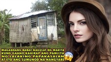 MAGANDANG BABAENG KASINTAHAN NAGULAT NG MAKITA KUNG GAANO KAHIRAP ANG LALAKING PAPAKASALAN _ LMS