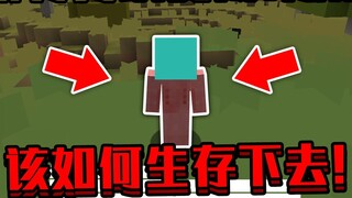 Khi tất cả các khối trong Minecraft trở thành 1 pixel! Chỉ một màu, làm sao tồn tại