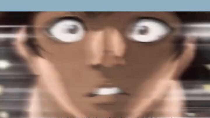 Baki used his ghost brain to imitate the dinosaur punch? Yujiro actually wanted to touch Baki's head