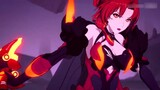 What happens when you open Honkai Impact 3rd with a super beast weapon?