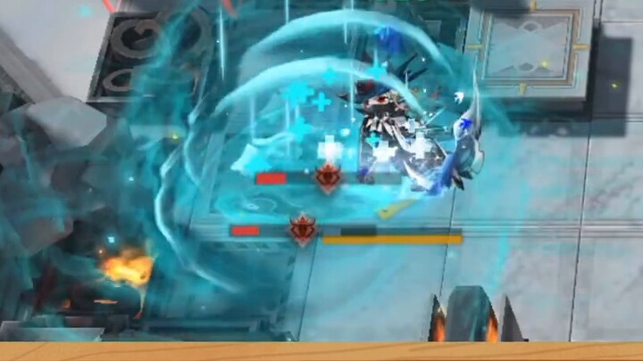 No buff Ulpian VS full Ark BOSS, still clear all! Who is the BOSS?