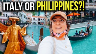 The LITTLE ITALY of the PHILIPPINES - craziest FILIPINO MALL you will see!