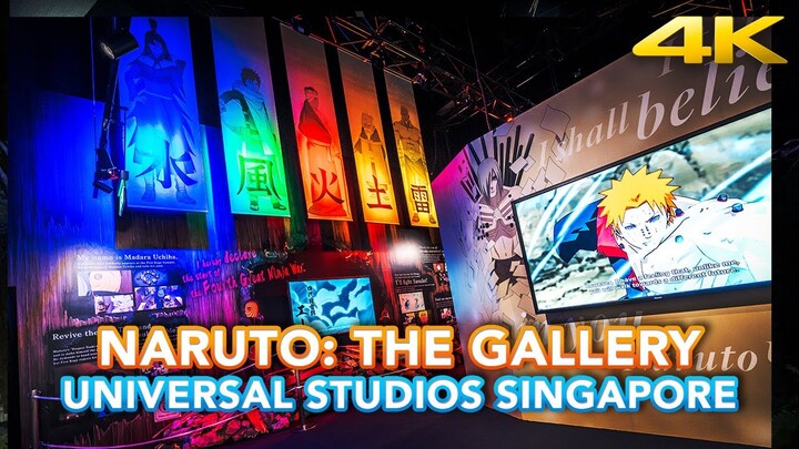 Go inside Naruto: The Gallery and Cafe at Universal Studios Singapore!