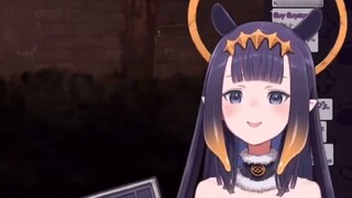 【Hololive Chinese】 | Mom Nis: "INA, Wah, what does it mean?" | I woke up and found my mom looking at