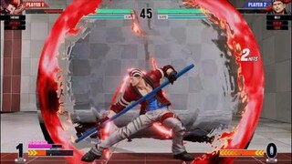 KOF15　ビリー・カーン　カウンターから１５Hitコンボに…難しいビリーを極める