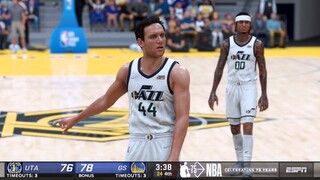 NBA 2K22 Ultra Modded Season | Warriors vs Jazz | Full Game Highlights