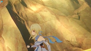 [Genshin Impact] Apakah ada gua bercahaya di gurun? (Saya baru saja menemukan bugnya!)