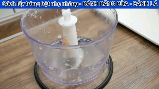 Cách lấy trùng bột nhẹ nhàng - BÁNH RĂNG BỪA - BÁNH LÁ #4