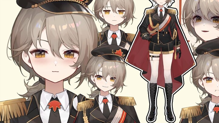 【Aki Rinco】A slow look at the new military uniforms