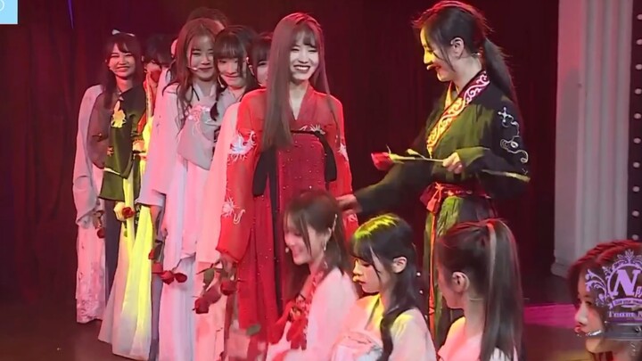 【SNH48 Qing Yuwen】Big Brother Nana and Team N's Jin Gua make flowers for Little Qingzong—16-person v