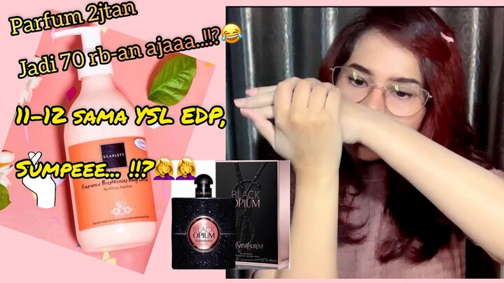 Lotion TERBAIK Scarlett di Antara Semua dan Paling Mewah