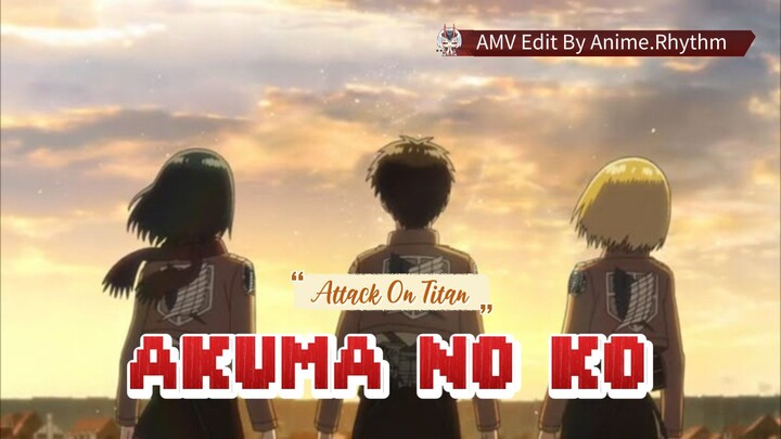 AKUMA NO KO - AI HIGUCHI [AMV] ATTACK ON TITAN