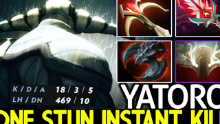 YATORO Sven Top Pro Carry One Stun ฆ่าทันที Dota 2