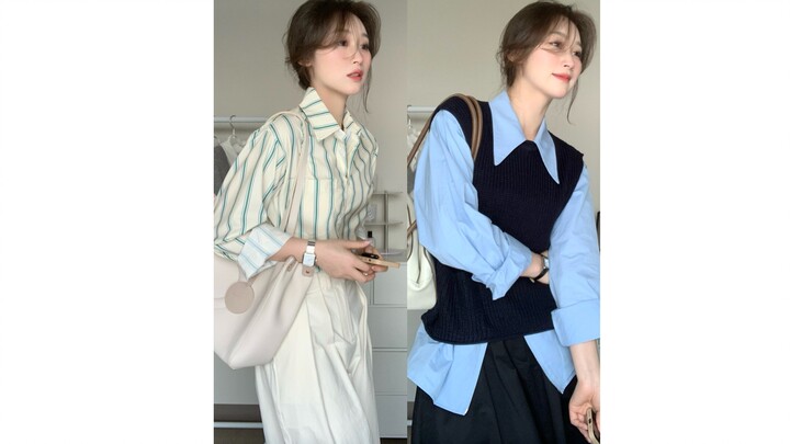 172/54 Look công sở đầu thu 👩🏻‍💻 Thống lĩnh phong cách áo sơ mi