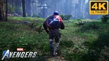 CAPTAIN AMERICA THE FIRST AVENGER Combats Gameplay (4K) | MARVEL'S AVENGERS