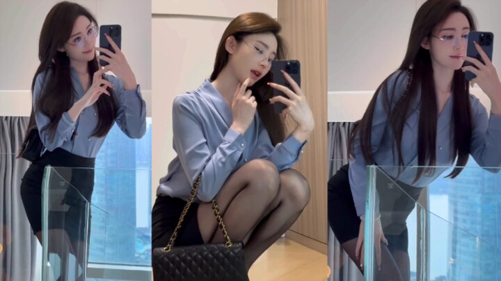 I’m just powerless against girls who dress in uniforms, wear glasses, or have that “auntie-style” vi