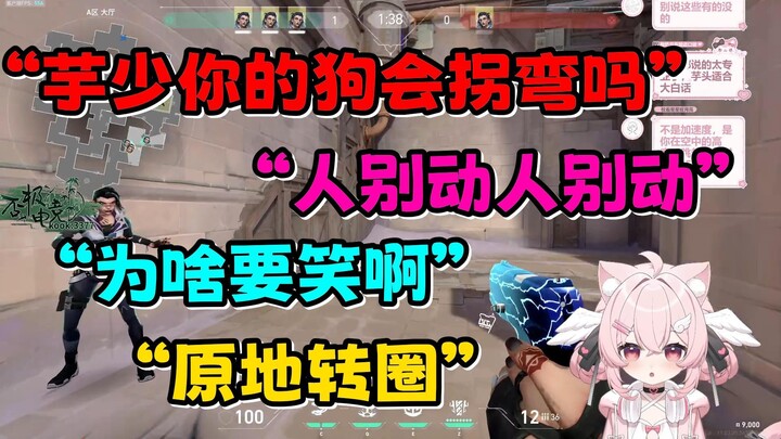 【小只芋/诺咪/言哥/迪】芋头学习黑梦的狗拐弯，结果原地转圈惹得众人笑！