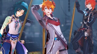 [Genshin Impact MMD] Cố lên~ Tự làm Diluc/Mandrill/Dadalia của riêng bạn và biểu diễn ngay tại chỗ!