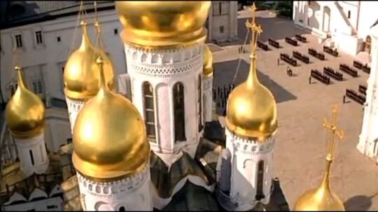 Alexander III enters the Kremlin