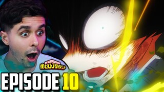 "DEKU IS FURIOUS" MY HERO ACADEMIA SEASON 6 EPISODE 10 REACTION!