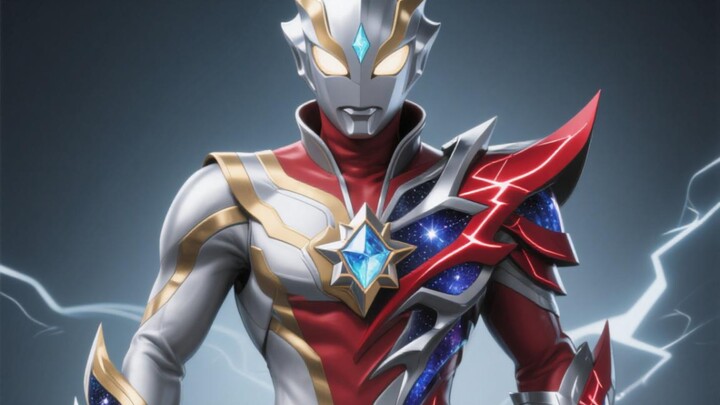 Unleash your imagination and subvert the traditional Ultraman design. Asymmetry is also a kind of be