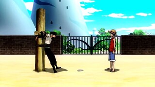 Luffy and zorro