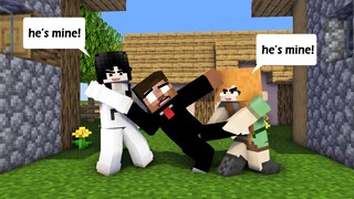 ALEX vs SADAKO: Alex and Herobrine Love Story: Monster School Minecraft Animation