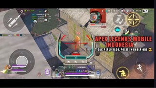 Tidak Perlu Jago, Posisi Number One 😎 | Apex Legends Mobile - INDONESIA