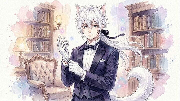 王城で働くことになった俺は、なぜか猫耳の執事になっていた