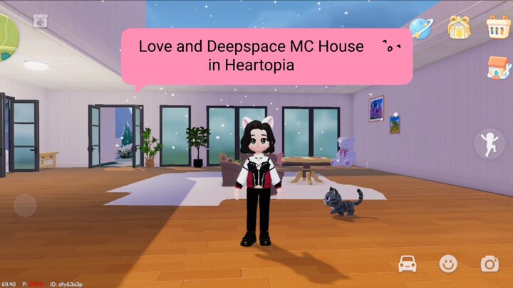Love and Deepspace MC House in Heartopia (unfinished)