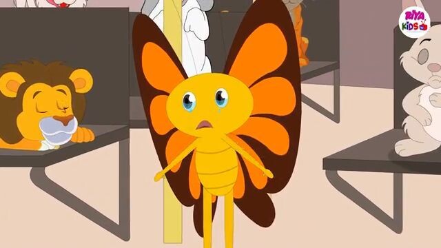 Titli Udi Ud Na Saki _ तितली उड़ी _ Hindi Rhymes For Children _ Baby Song _ Riya