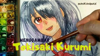 Menggambar Tokisaki Kurumi