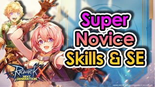 [ROX] Super Novice Class Unveiled! Shadow Equipment & Skills Showcase | KingSpade