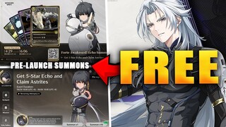 [Wuthering Waves] DO THIS PRE-LAUNCH SUMMONS NOW!!! Free Echoes & more!!!
