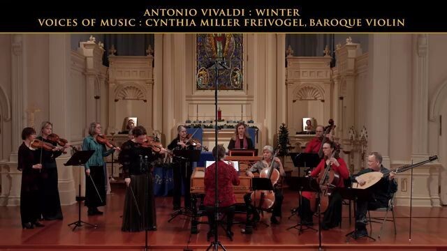 Vivaldi Four Seasons Winter L'Inverno original version Freivogel & Voices of Mus