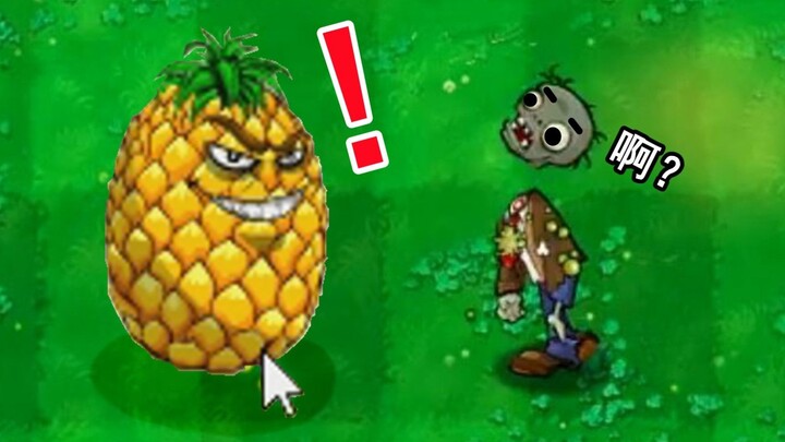 Pineapple Shooter? Even the official Plants vs. Zombies makes you weak in the knees!