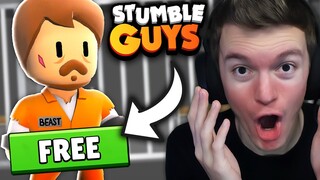 HOW TO GET *FREE* MRBEAST SKIN IN STUMBLE GUYS!