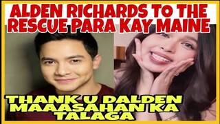 MAINE MENDOZA SINUPALPAL AT BINASAG ANG KAMPO NI MR. SPOTTED. ALDEN INAYUNAN ITO