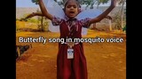 Butterfly song in mosquito voice