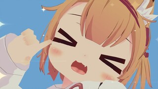 Rubah muda yang lucu menari goyang gangster JOJO