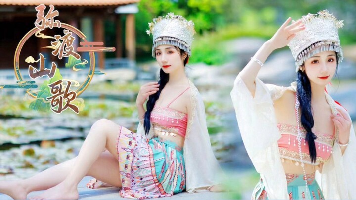 听说苗族的小女儿跳舞最甜啦！