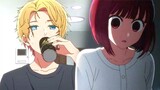 Kana found out that Aqua imitates Pieyon for her and can't sleep | Oshi no Ko Episode 10