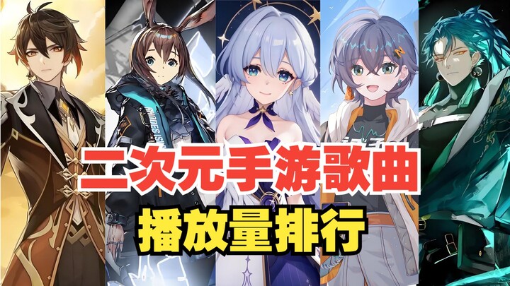 Bảng xếp hạng lượt phát nhạc game di động anime nửa đầu năm 2024: Bài hát bạn yêu thích có lọt top k