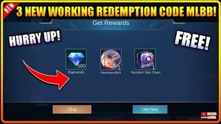 CLAIM! NEW REDEEM CODES THIS SEPTEMBER 10, 2021 (3 NEW CODES!) - MLBB