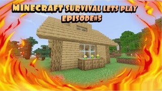 MINECRAFT LETS PLAY | SURVIVAL SERIES | EPISODE 5